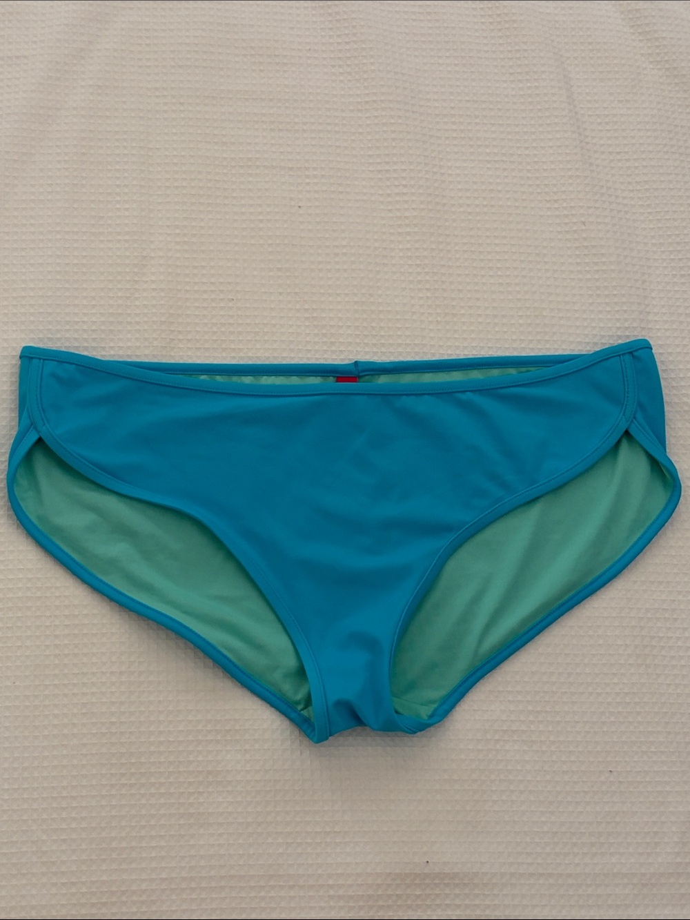 Victoria's Secret Teal and Mint Bikini Bottoms size L